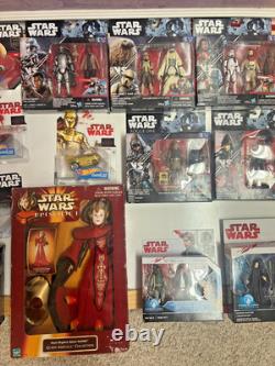 Star Wars HUGE LOT of action figures, cars and poker set Lot NEW VINTAGE SEALED Star Wars HUGE LOT of action figures, cars and poker set Lot NEW VINTAGE SEALED