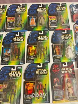 Star Wars HUGE LOT of action figures, cars and poker set Lot NEW VINTAGE SEALED