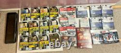 Star Wars HUGE LOT of action figures, cars and poker set Lot NEW VINTAGE SEALED