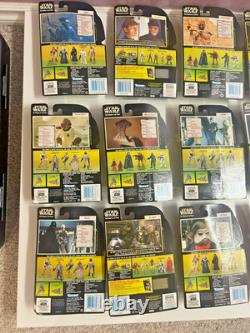 Star Wars HUGE LOT of action figures, cars and poker set Lot NEW VINTAGE SEALED