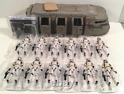 Star Wars Imperial Transport & 12 Remnant Stormtroopers loose lot Mandalorian