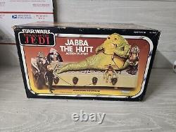 Star Wars Jabba The Hutt Action Playset Vintage 1983 NEW UNOPENED Kenner #70490