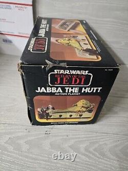 Star Wars Jabba The Hutt Action Playset Vintage 1983 NEW UNOPENED Kenner #70490