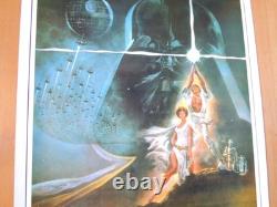 Star Wars Japanese Version original movie POSTER JAPAN B2 EX Vintage