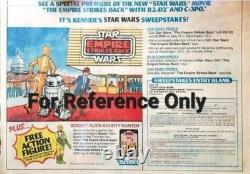 Star Wars KENNER Vintage ESB Darth Vader SWEEPSTAKES PATCH Prize -Unopened- 1980