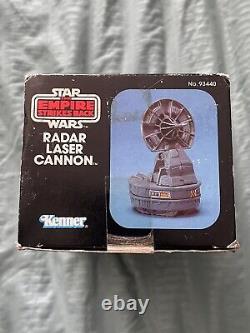 Star Wars Kenner ESB Radar Laser Cannon Vintage 1982 Box Insert Catalog Stickers