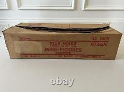 Star Wars Kenner Factory Mini Action Figure Shipping Box Vintage 1983 Rotj