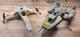 Star Wars Kenner Vintage 1978 X-Wing and 1983 Y-Wing with working electronics