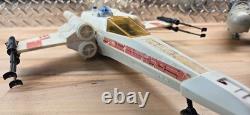 Star Wars Kenner Vintage 1978 X-Wing and 1983 Y-Wing with working electronics