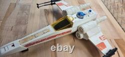Star Wars Kenner Vintage 1978 X-Wing and 1983 Y-Wing with working electronics