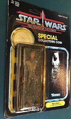 Star Wars Kenner Vintage Han Solo In Carbonite Unpunched POTF 1985 LAST 17 MOC