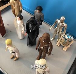 Star Wars Kenner Vintage Rare 1977 Complete 12 Figure Set Vader, Leia, Han, Luke