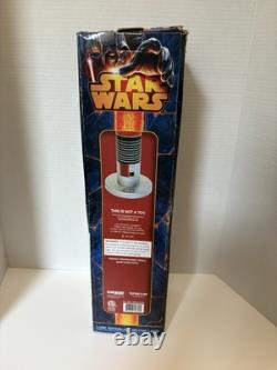 Star Wars Lightsaber Lava Lamp / Luke Skywalker Motion Lamp VINTAGE RARE 18