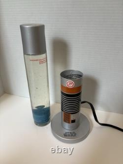 Star Wars Lightsaber Lava Lamp / Luke Skywalker Motion Lamp VINTAGE RARE 18