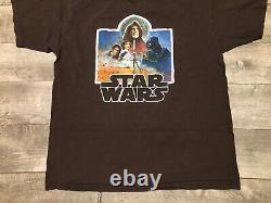 Star Wars Luke Obi One Kenobi Mens Darth Vader T-shirt Tee Size XL Vintage