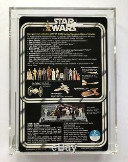 Star Wars Luke Skywalker 12 Back-C Dark Pants Taiwan Vtg MOC CAS 80 80/80/85 AFA