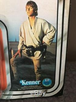 Star Wars Luke Skywalker 12 Back C MOC Vintage Kenner The Last Jedi