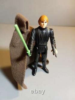 Star Wars Luke Skywalker Jedi MOULDED FACE ORANGE HAIR COO Taiwan 1983 Vintage