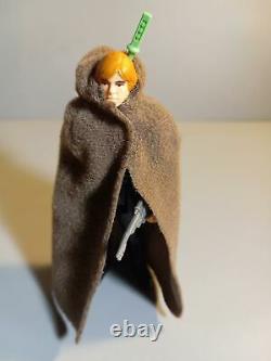 Star Wars Luke Skywalker Jedi MOULDED FACE ORANGE HAIR COO Taiwan 1983 Vintage