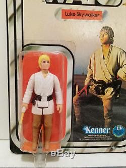 Star Wars Luke Skywalker MOC 12 back orginal Kenner Vintage New 38180 1977