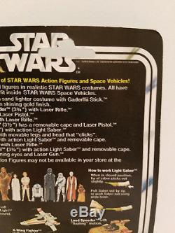 Star Wars Luke Skywalker MOC 12 back orginal Kenner Vintage New 38180 1977
