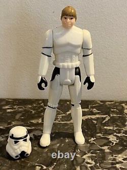 Star Wars Luke Stormtrooper! Vintage Kenner No Repro Last 17 Complete