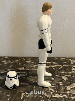 Star Wars Luke Stormtrooper! Vintage Kenner No Repro Last 17 Complete