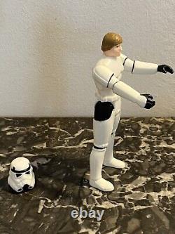 Star Wars Luke Stormtrooper! Vintage Kenner No Repro Last 17 Complete