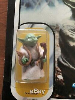 Star Wars MOC Yoda 77 back ROTJ Sealed Vintage Figure Great condition