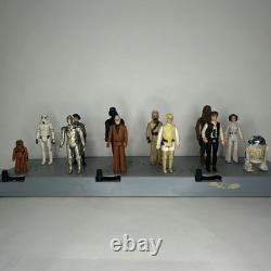 Star Wars Mail Away Display Stand With All Original 12 Figures Vintage No Repro