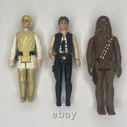 Star Wars Mail Away Display Stand With All Original 12 Figures Vintage No Repro