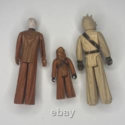Star Wars Mail Away Display Stand With All Original 12 Figures Vintage No Repro