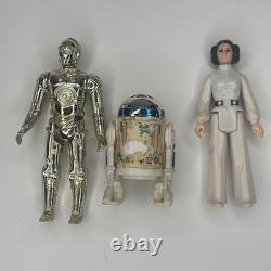 Star Wars Mail Away Display Stand With All Original 12 Figures Vintage No Repro