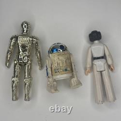 Star Wars Mail Away Display Stand With All Original 12 Figures Vintage No Repro