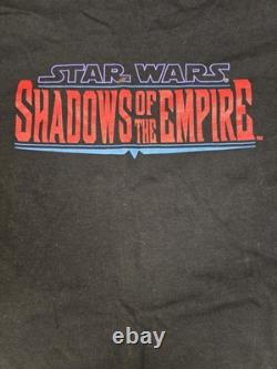 Star Wars Mens Changers Shadows Of The Empire Xizor Black Rare Vintage 1996 L