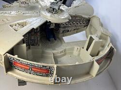 Star Wars Millenium Falcon Space Ship Vintage 1979 for parts display pls read