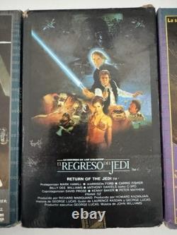 Star Wars Original Trilogy Betamax Spanish Edition 1983 Vintage Unique Edition