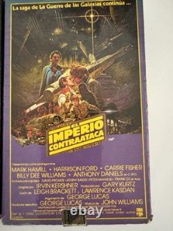 Star Wars Original Trilogy Betamax Spanish Edition 1983 Vintage Unique Edition