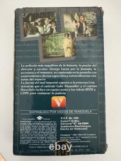 Star Wars Original Trilogy Betamax Spanish Edition 1983 Vintage Unique Edition
