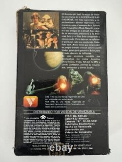 Star Wars Original Trilogy Betamax Spanish Edition 1983 Vintage Unique Edition