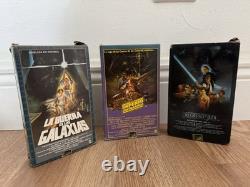 Star Wars Original Trilogy Betamax Spanish Edition 1983 Vintage Unique Edition