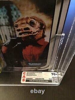 Star Wars Original Vintage Graded Snaggletooth 21 Back A