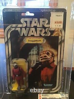 Star Wars Original Vintage Graded Snaggletooth 21 Back A