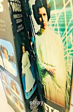 Star Wars PRINCESS LEIA ORGANA 12 in with Box Vintage Rare TAKARA 1978 JUNK USED