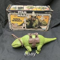 Star Wars Patrol Dewback Vintage Kenner All Original 1977