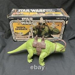 Star Wars Patrol Dewback Vintage Kenner All Original 1977