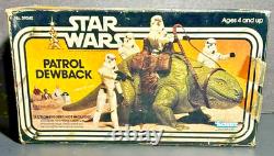 Star Wars Patrol Dewback Vintage Kenner Complete 1979 W Box Unbroken MIB Star Wars Patrol Dewback Vintage Kenner Complete 1979 W Box Unbroken MIB