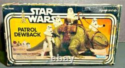 Star Wars Patrol Dewback Vintage Kenner Complete 1979 W Box Unbroken MIB