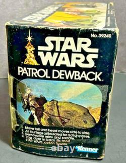 Star Wars Patrol Dewback Vintage Kenner Complete 1979 W Box Unbroken MIB