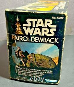 Star Wars Patrol Dewback Vintage Kenner Complete 1979 W Box Unbroken MIB
